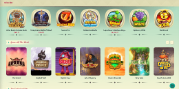 Video slots at 777 Casino official website