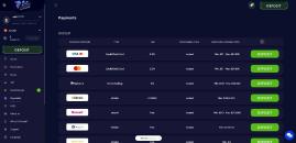 Cash deposit and withdrawal at 7bit Casino