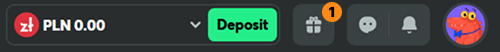 Find the no deposit bonus in your account Find the no deposit bonus in your account