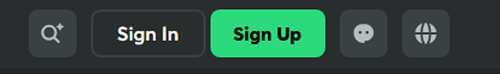 Press the “Sign Up” button Press the “Sign Up” button