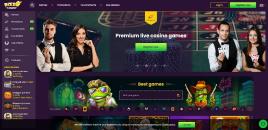 Bizzo Casino homepage