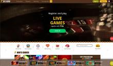 Bob Casino home page