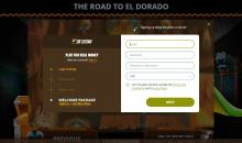 Bob Casino register form