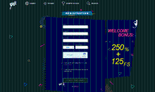 Booi Casino registration form