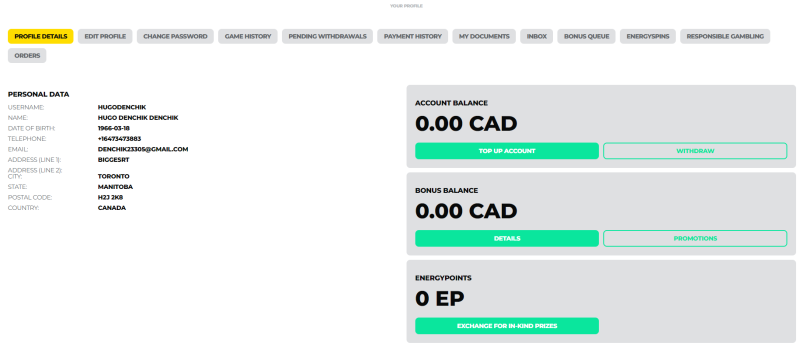 Fill in the empty fields in the profile Fill in the empty fields in the profile by confirming the phone number