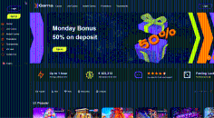 Gama Casino official site main page