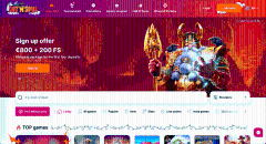 Hit'N'Spin Casino official website main page