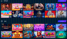 Slots variety at Jet Casino