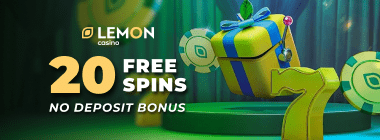 20 Free Spins No Deposit at Lemon Casino