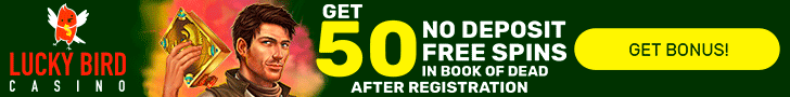Lucky Bird Casino: 50 Free Spins No Deposit Bonus Lucky Bird Casino No Deposit Bonus