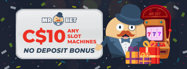 C$10 No Deposit Bonus at Mr. Bet