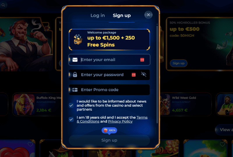 Provide your registration details