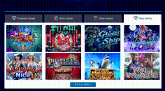 Games variety at Slotocash Casino official website