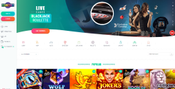 Casino Spinia homepage