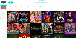 Live croupier games Casino Spinia