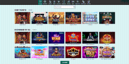Games variety at Unibet Casino