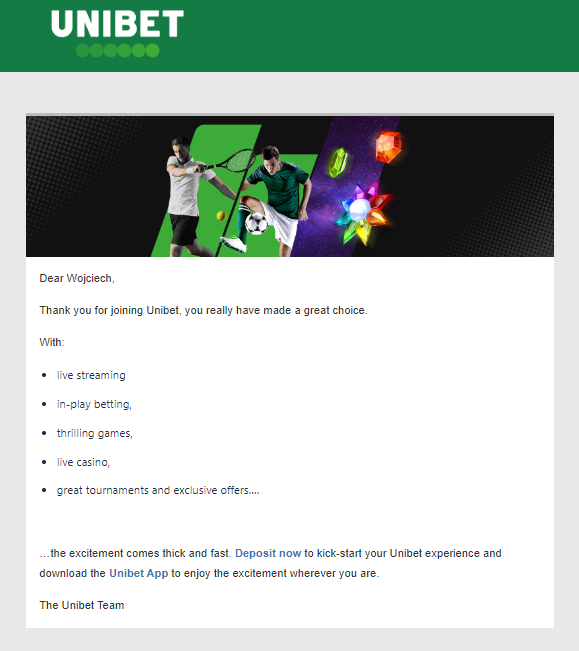 Now, confirm your registration by clicking on the link in the confirmation letter sent to your email