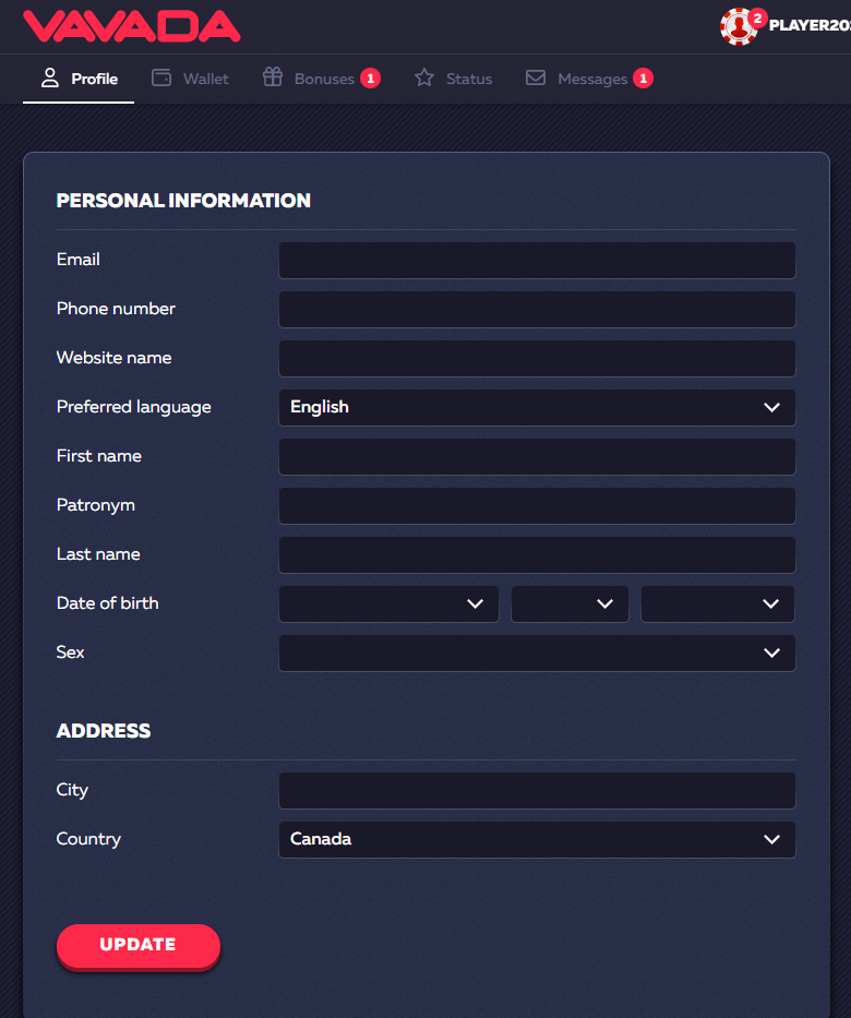 Your ability to withdraw your funds will depend on the information provided