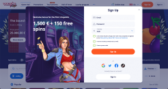 Vulcan Vegas Casino Registration Form 