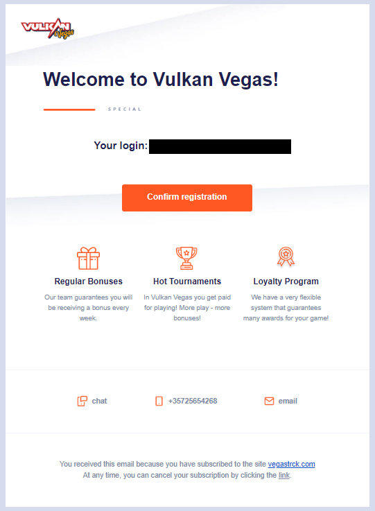 After registering, you will receive a confirmation link through email. Remember to confirm your account before you start using the free spins.