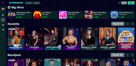 Live croupier games WinBeatz Casino