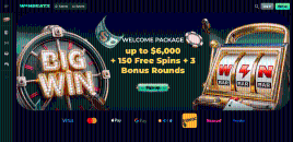 WinBeatz Casino homepage