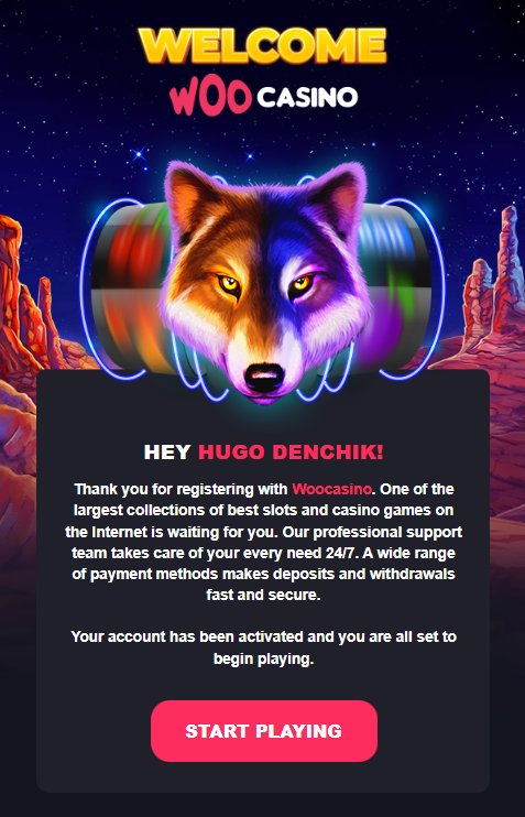 Link to confirm registration Wait for a verification email with a link to confirm registration and use it to log in to your account.